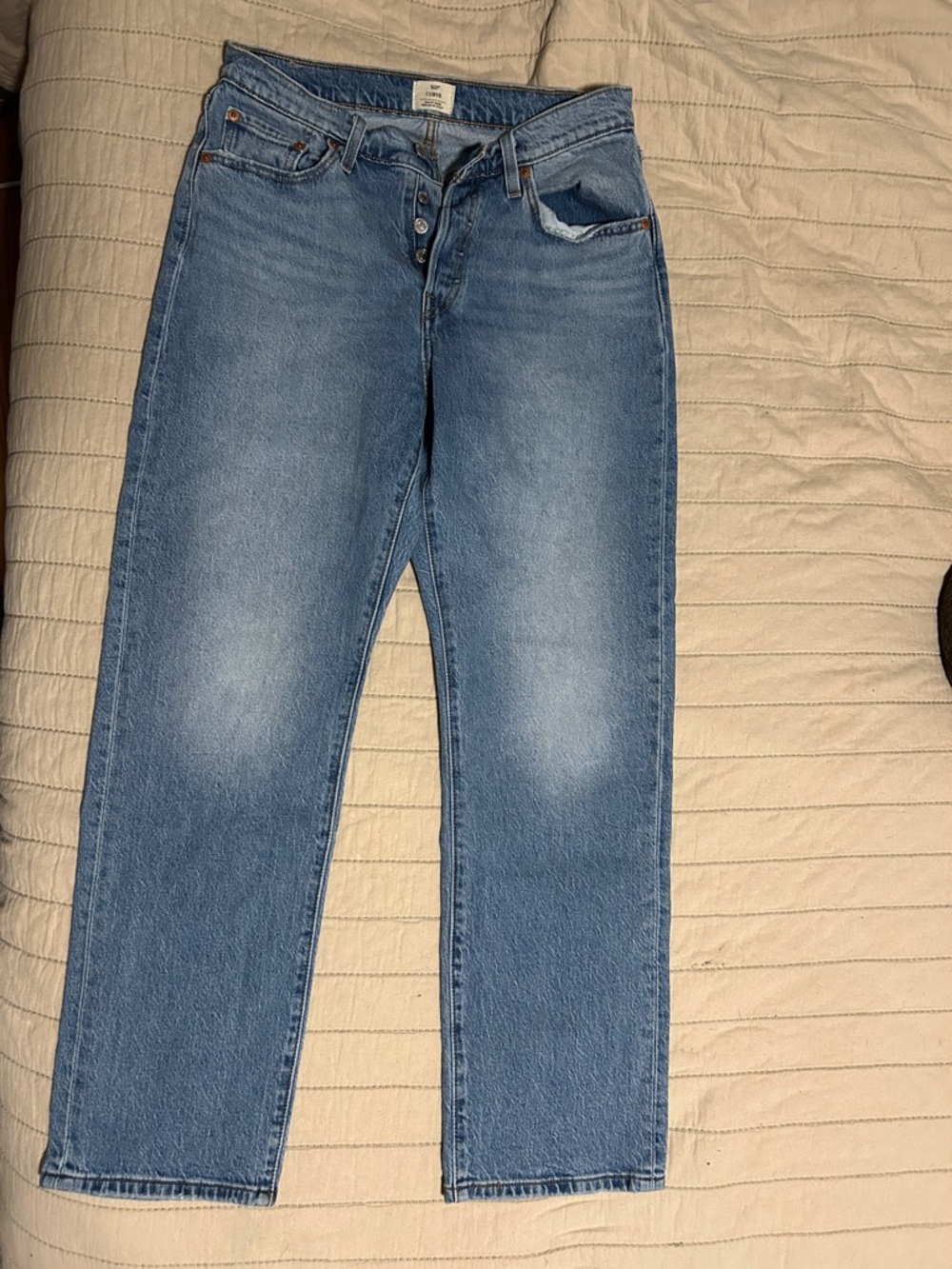 Levi's Womens 501 Curvy Jeans